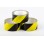 Yellow Black Hazard Safe Distance Floor Marking Tape 48mm X 33m